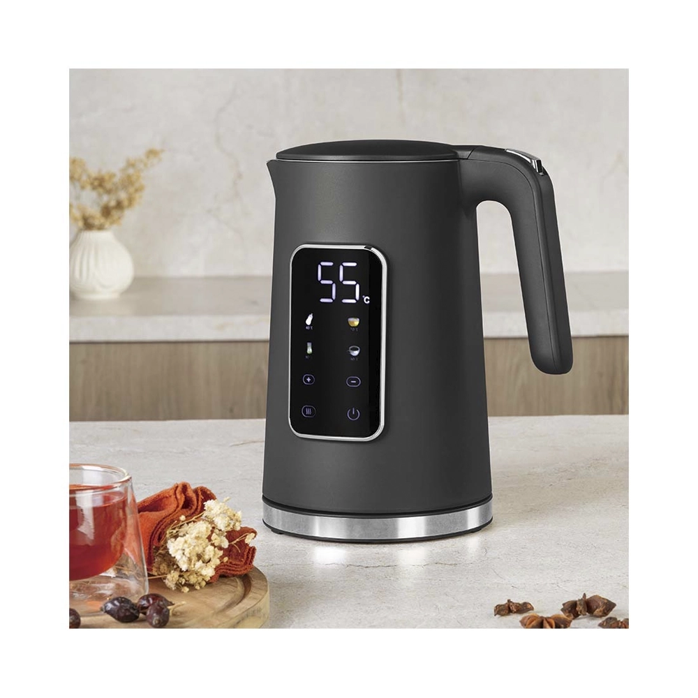 Berlinger Haus Wasserkocher 1.7L mit Digitalanzeige Anthracite Collection