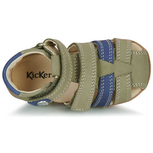 Kickers - BIPOD - Kaki / Bleu