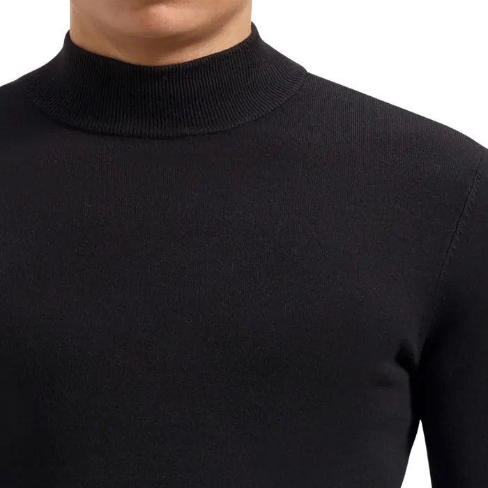 Pure Path Essential Knitwear Mockneck Sweater Heren