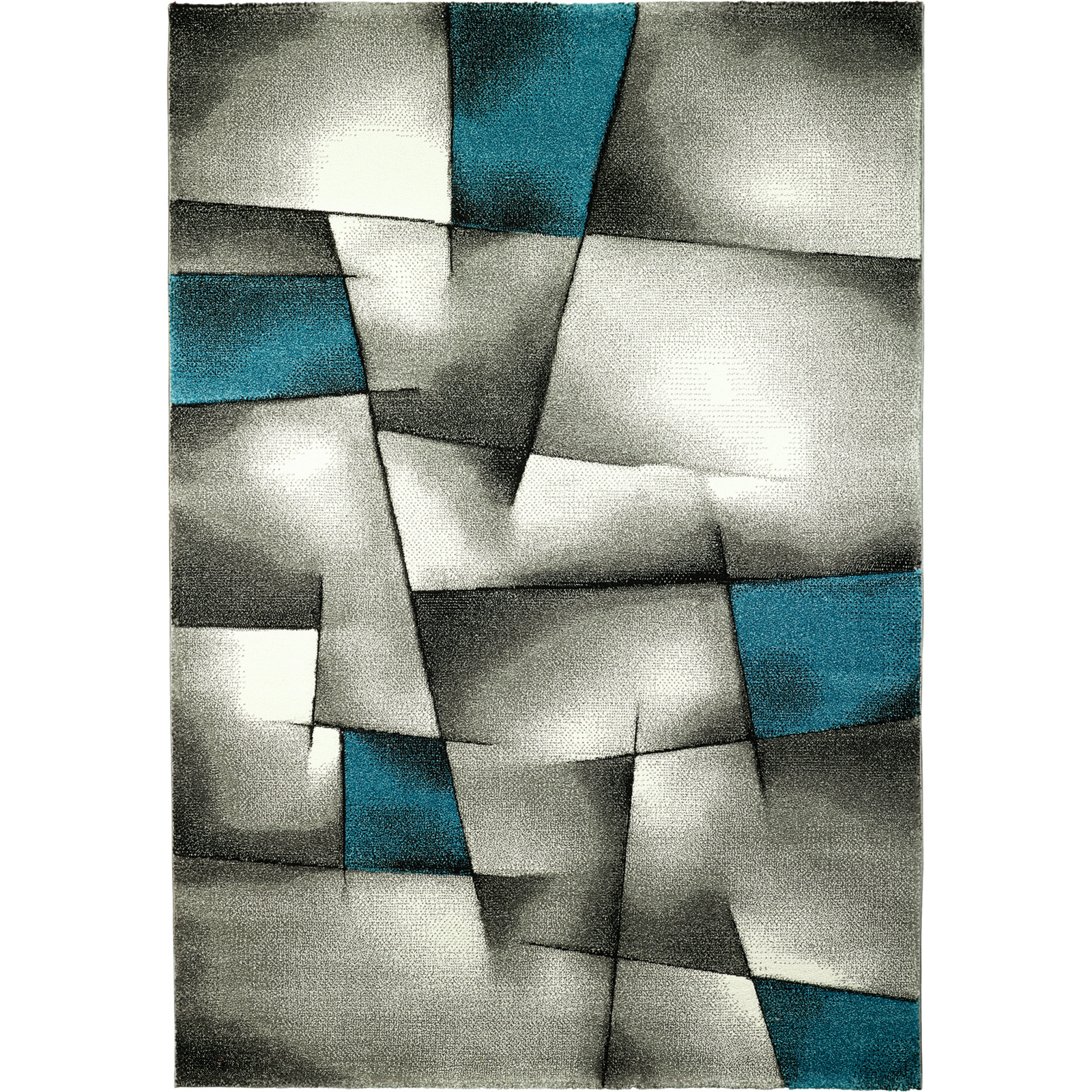 Teppich Floor 034 Brillance türkis, 160 x 230 cm