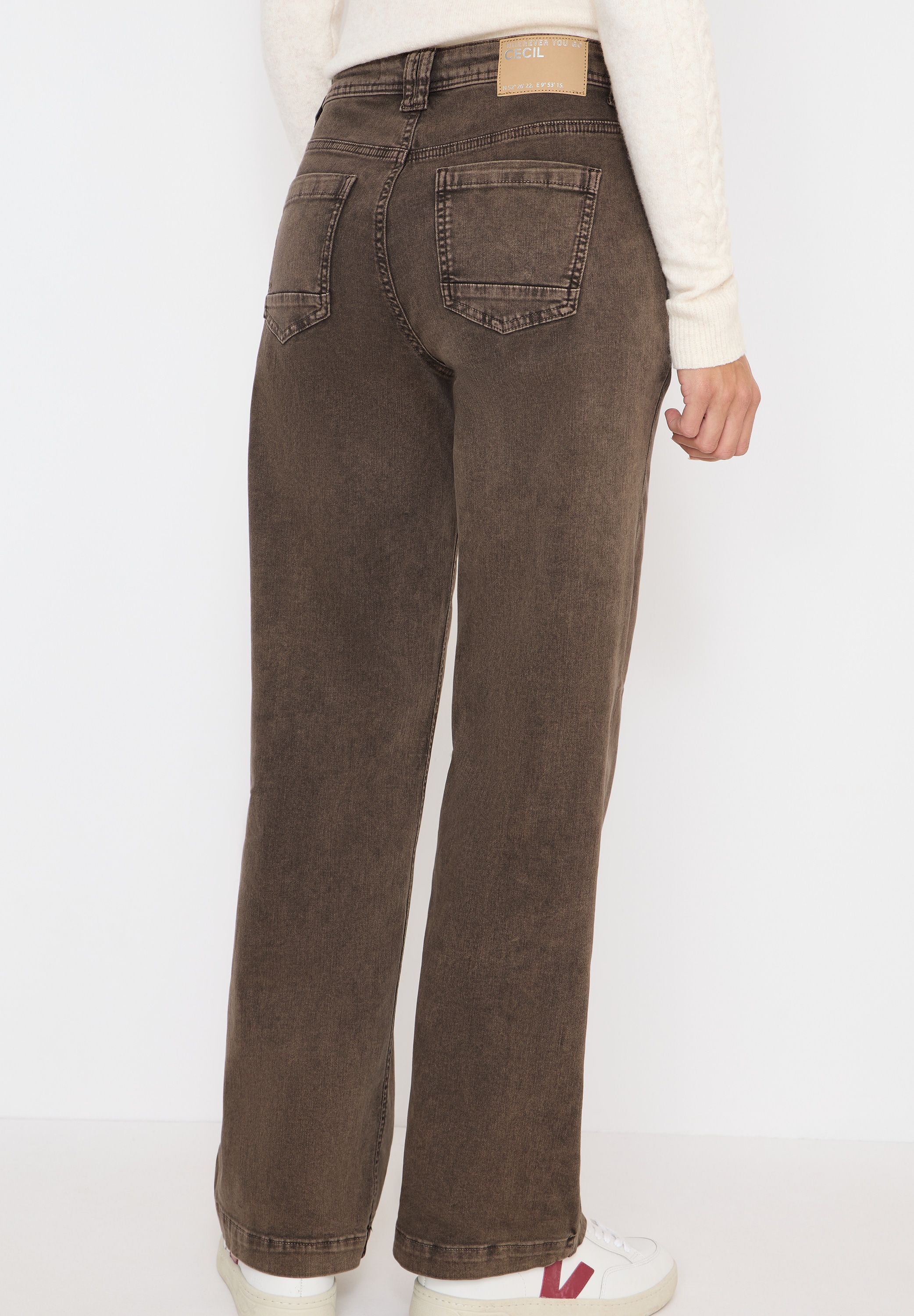 Cecil Jerseyhose »NEELE«  im Five-Pocket Style