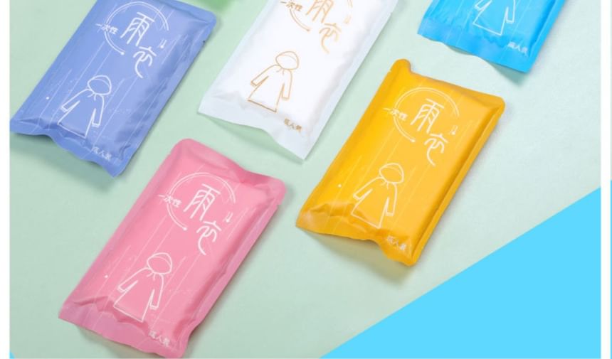 MyHome - Wegwerp plastic regenjas