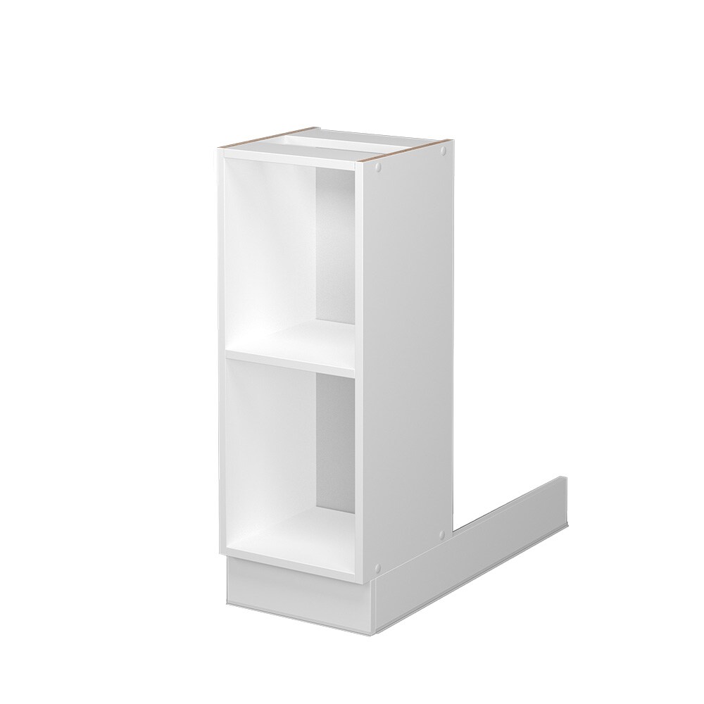 Vicco Regalinselunterschrank Küchenschrank Küchenmöbel Fame-Line Weiß 30 cm modern Küche Einbauküche Kücheninsel Einlegeboden Blende Küchenunterschrank Küchenzeile Regal Aufbewahrung