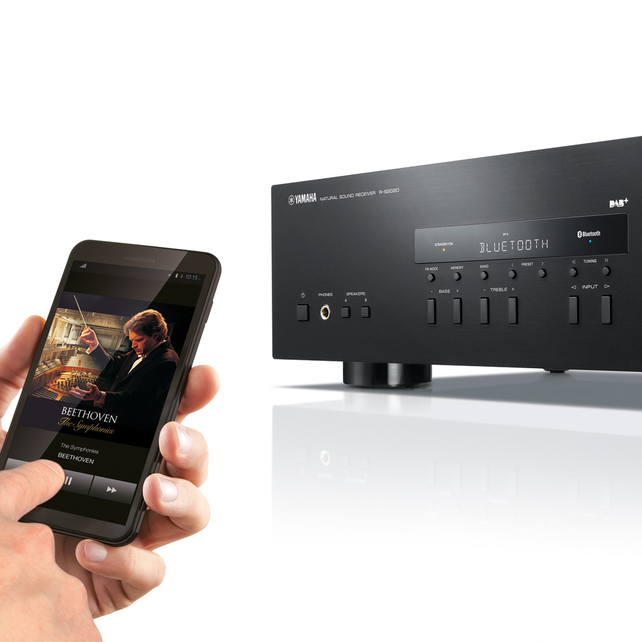 Yamaha R-S202D + Dual DT 400 USB