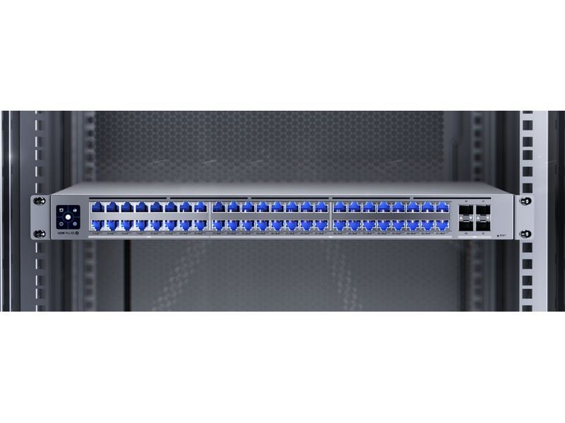 Ubiquiti PoE   Switch Pro XG 48 PoE 52 Port 48-Port Layer-3 PoE-Switch mit 10G/2.5G RJ45 und 25G SFP28 für professionelle Netzwerke