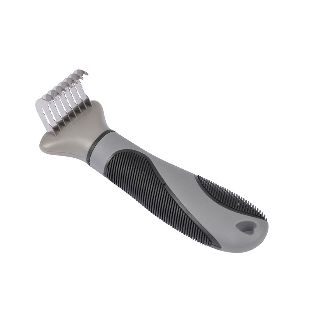 Peigne à démêler ergonomique 8 lames chien et chat