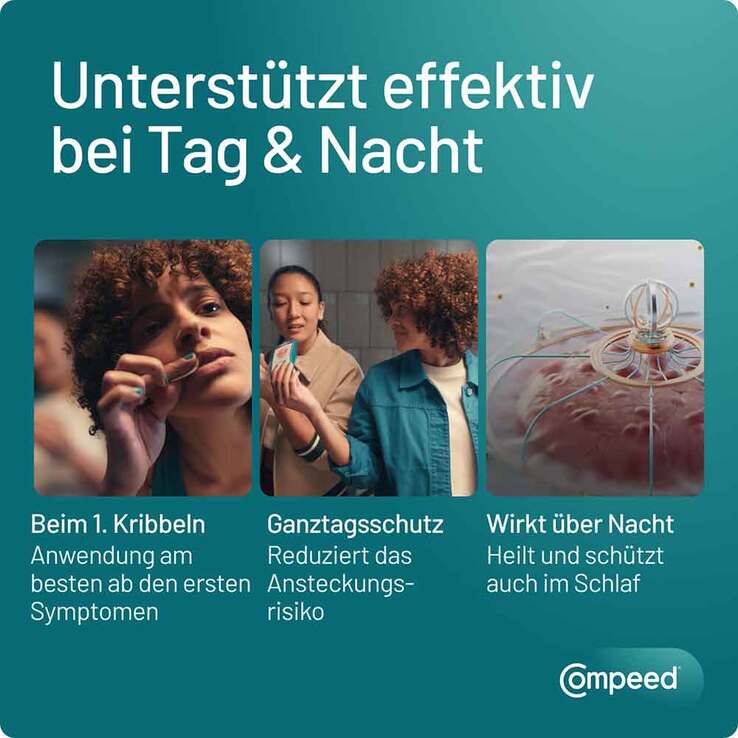 Compeed Herpesbläschen Patch Vorteilspack, 30 St