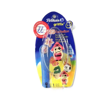 Pelikan griffix® Fun Button 3D für , 1 Stück, sortiert