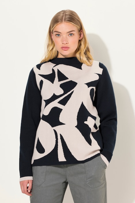 Strickpullover, Turtleneck, Langarm