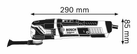 Bosch GOP 55-36 Multifunctioneel gereedschap  - 0601231100