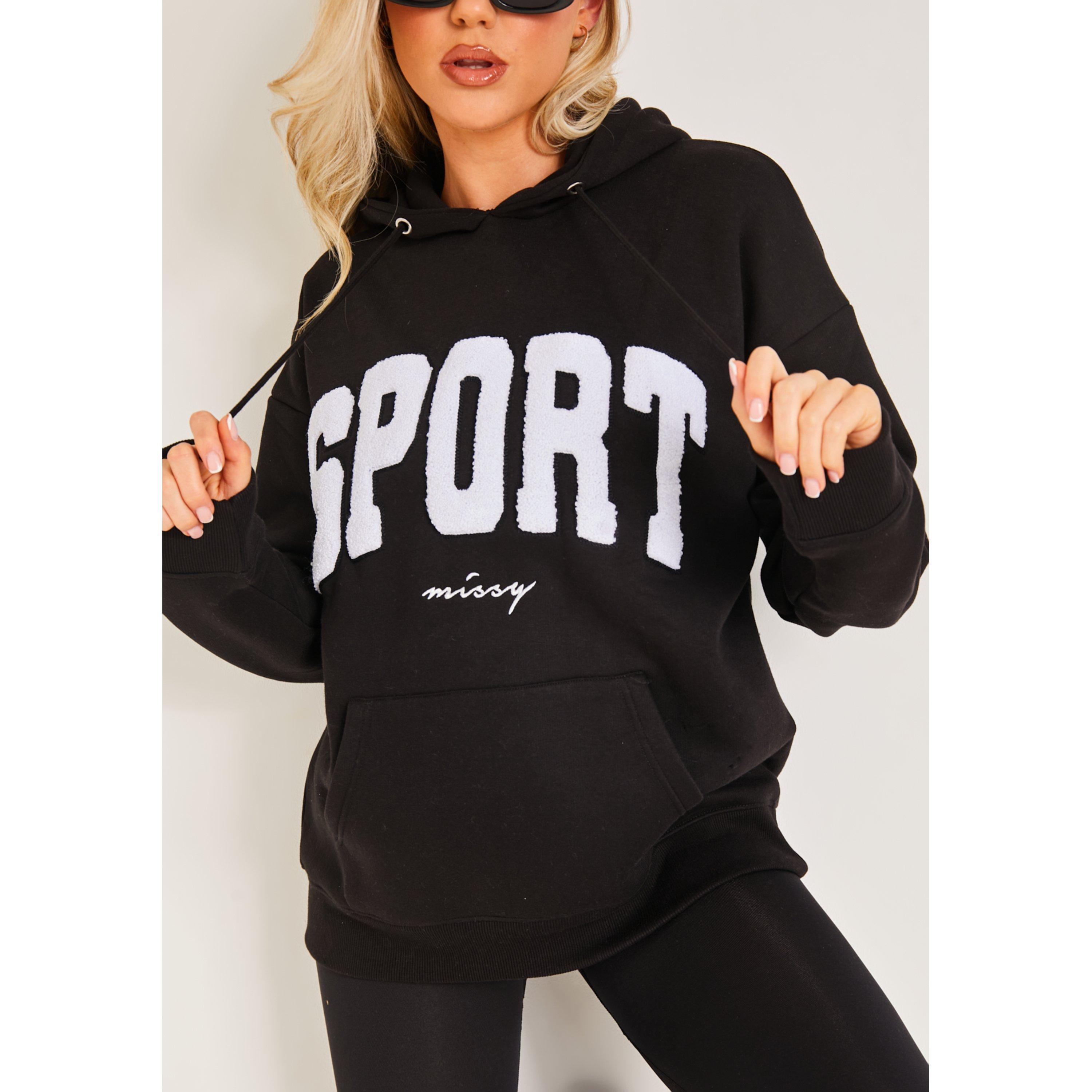 Missy Empire Borg Oversized Sport Hoodie