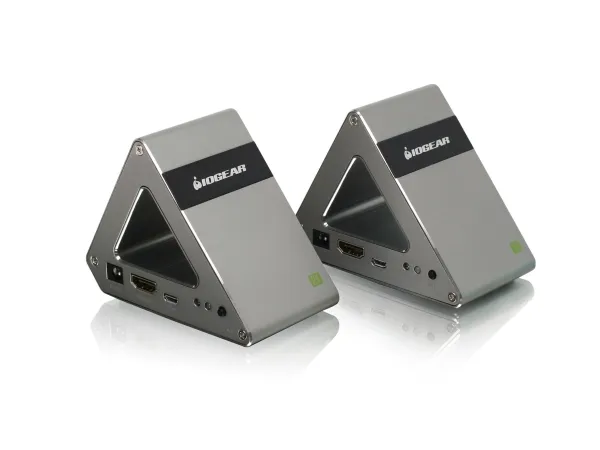IOGEAR Ultra-Fast 60GHz Wireless 4K UHD Video Extender - Trådløs video/audio udvider - HDMI - op til 18.3 m