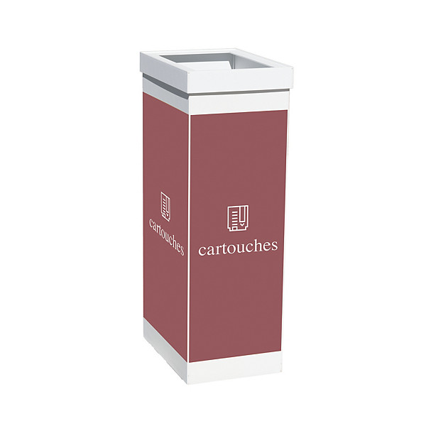 Corbeille cartouches - corps blanc