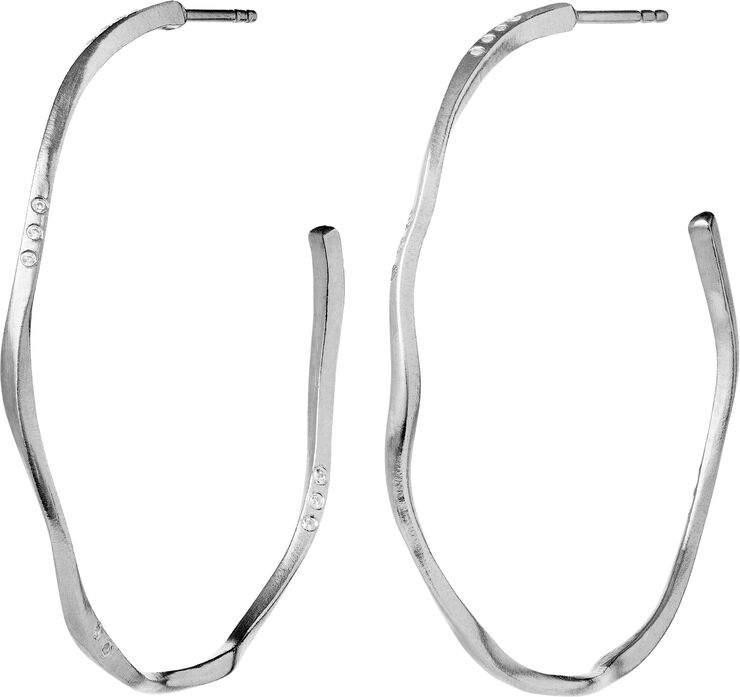 Maanesten Echo Grande Earring Silver