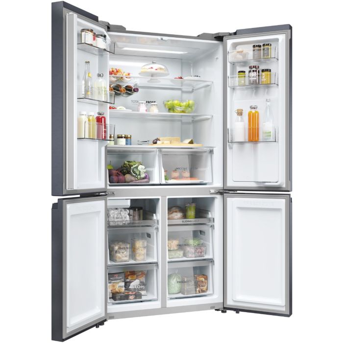 Haier Side-by-Side Multi Door CUBE 90 SERIE 5 HCR5919EHMB Brushed Black - interner Wassertank