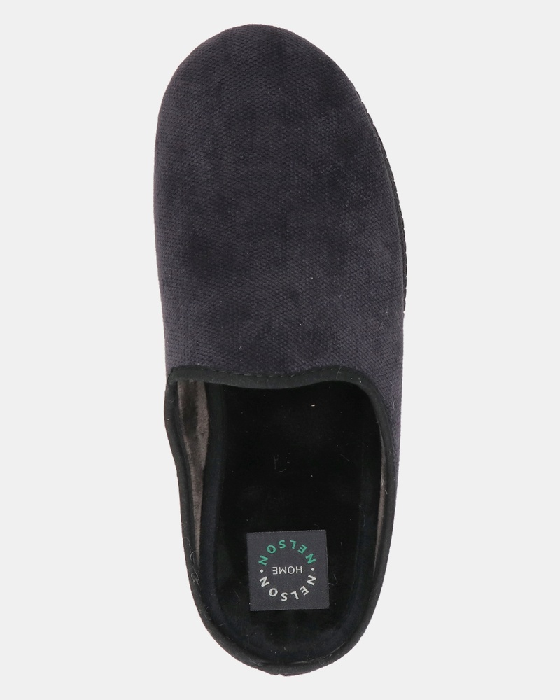 Nelson Home Pantoffels  - zwart