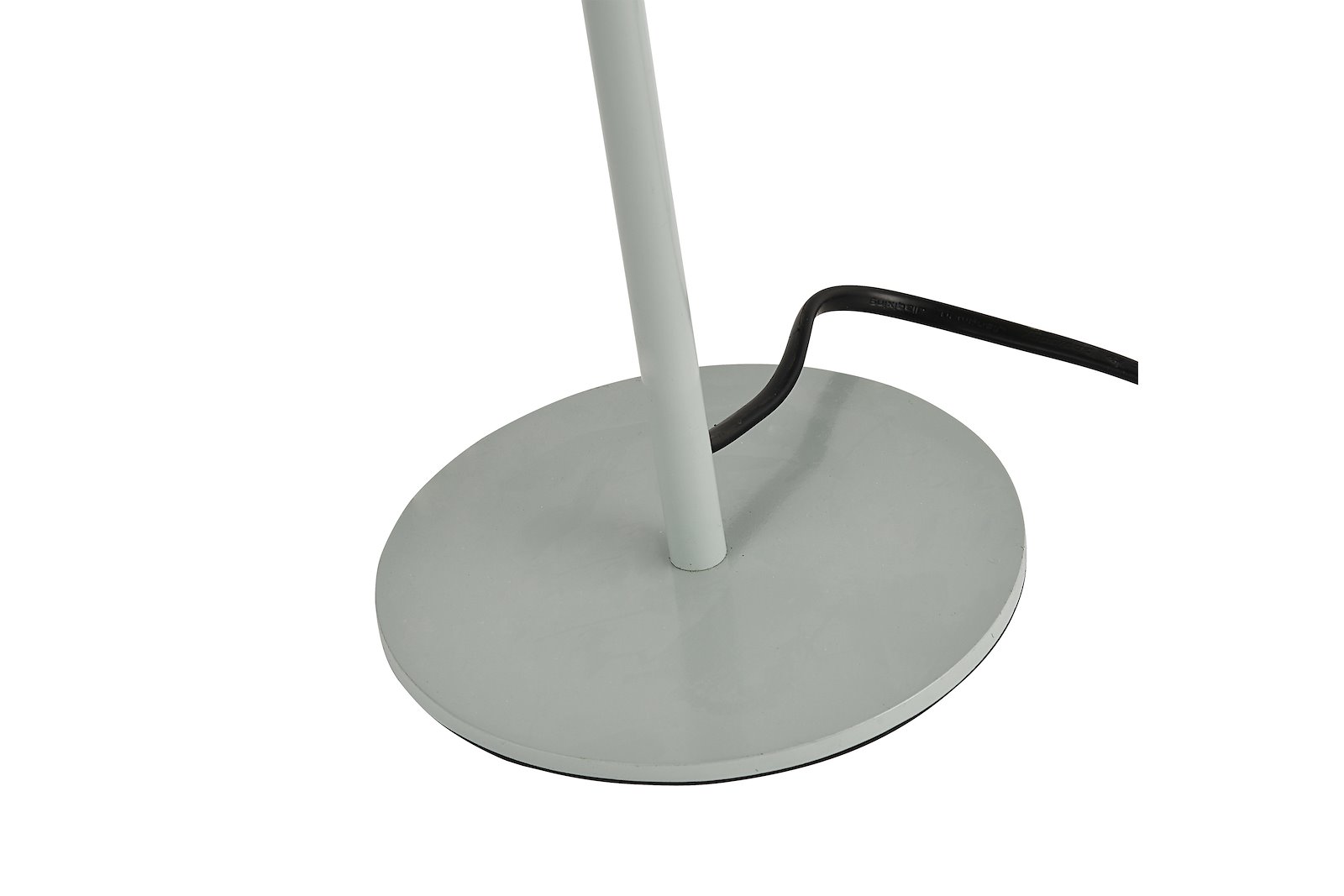 Vilde bordlampe Lys grå høyde 43cm med ledning og bryter Maks LED 6W E14