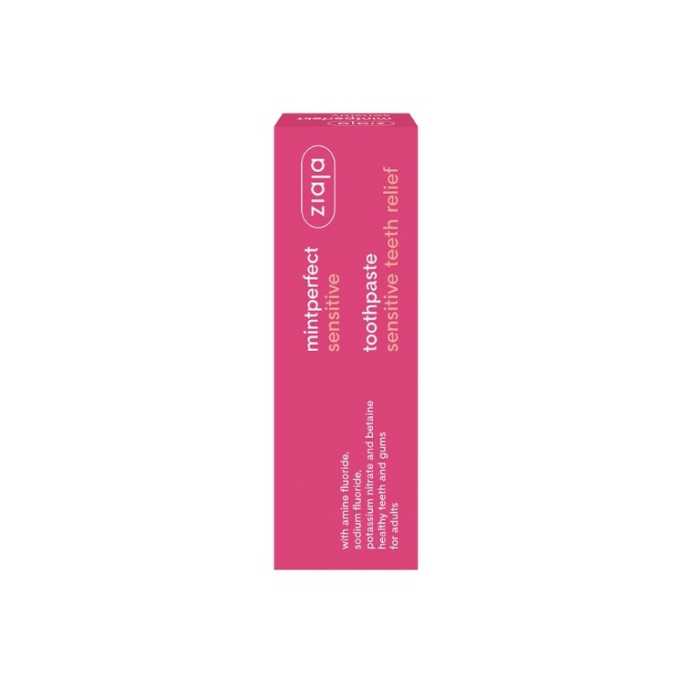 Ziaja Mintperfect Sensitiv Zahnpasta zur Reduzierung von Überempfindlichkeit, 75 ml