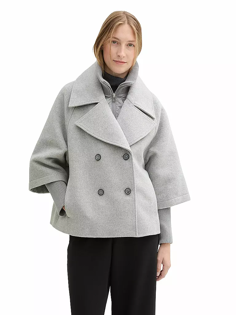 TOM TAILOR Jacke grau
