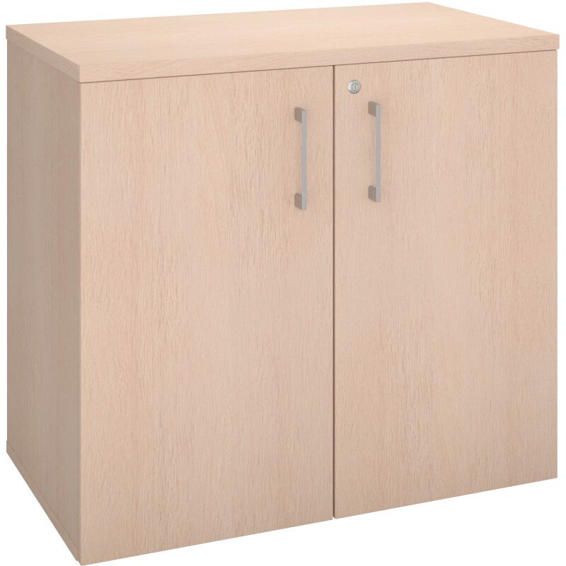 Armoire basse bois ECLA H 73 x L 80 cm