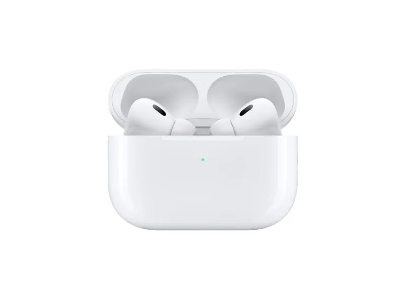 Apple | AirPods Pro - 2. Generation (2023) - Trådløse øretelefoner med mik. - aktiv støjdæmpning - hvid | Magsafe Charging Case (USB-C)