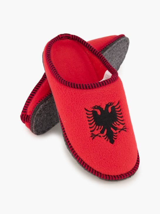 Casa mia ALBANIEN Pantoffel Rot