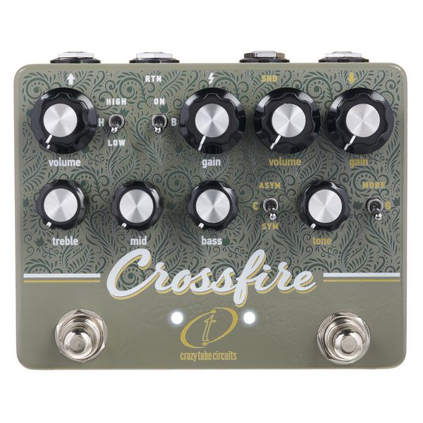 Crazy Tube Circuits Crossfire Overdrive/Pre-Amp