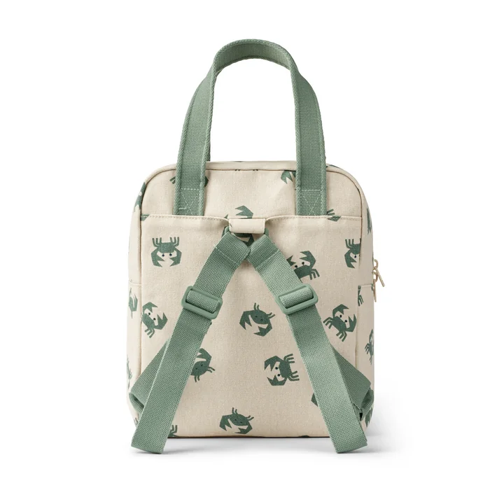 LIEWOOD - Elsa Rucksack, 30 x 24 x 12 cm, gestreift yellow mellow / creme de la creme