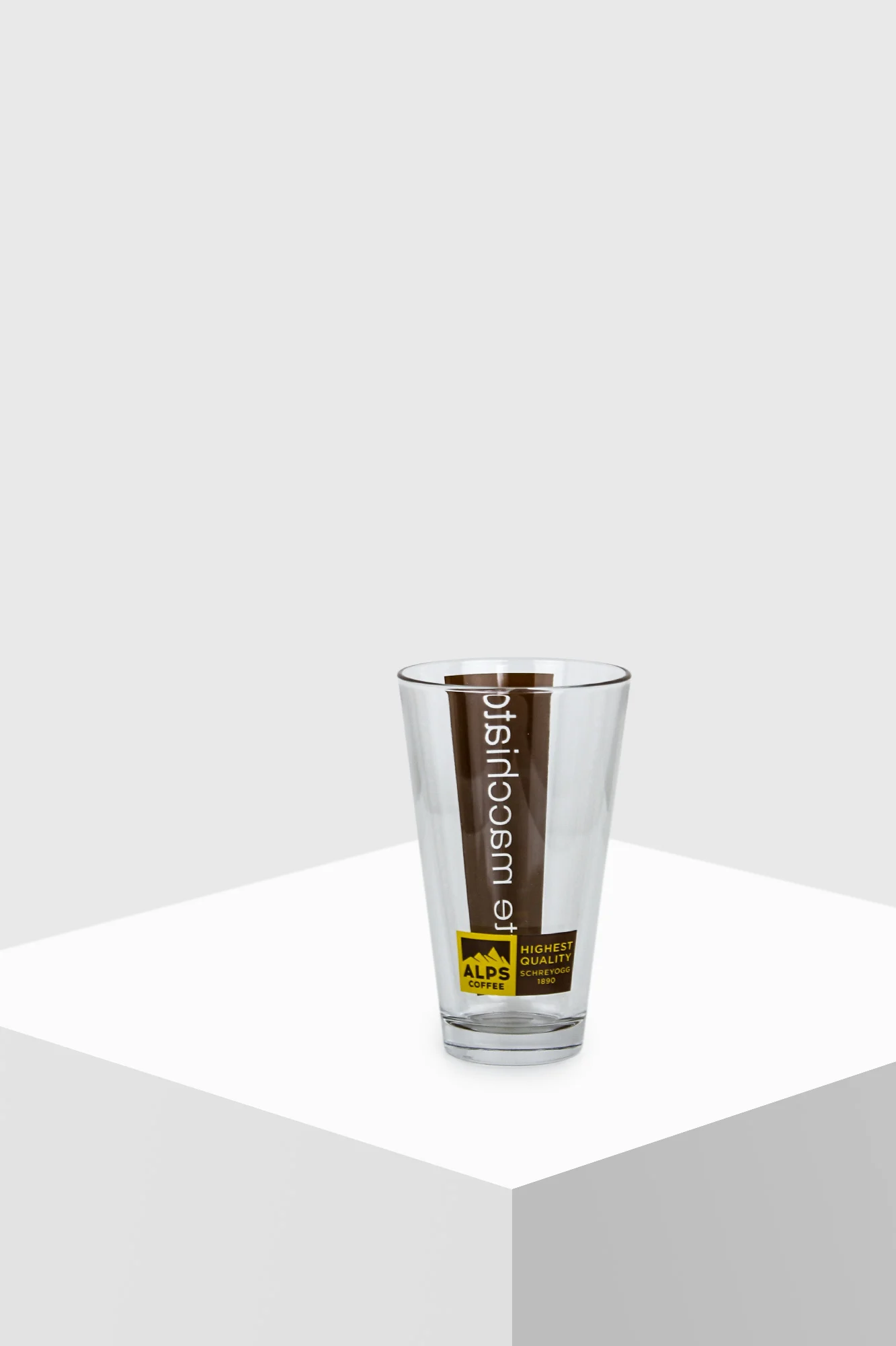Alps Coffee Latte Macchiato Glas