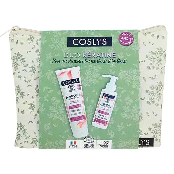 Kit de Cuidados Capilares com Queratina Coslys