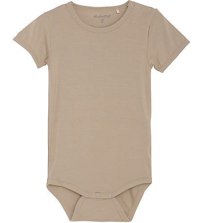 Minymo Body k/ä - Viskose - Einfach Taupe