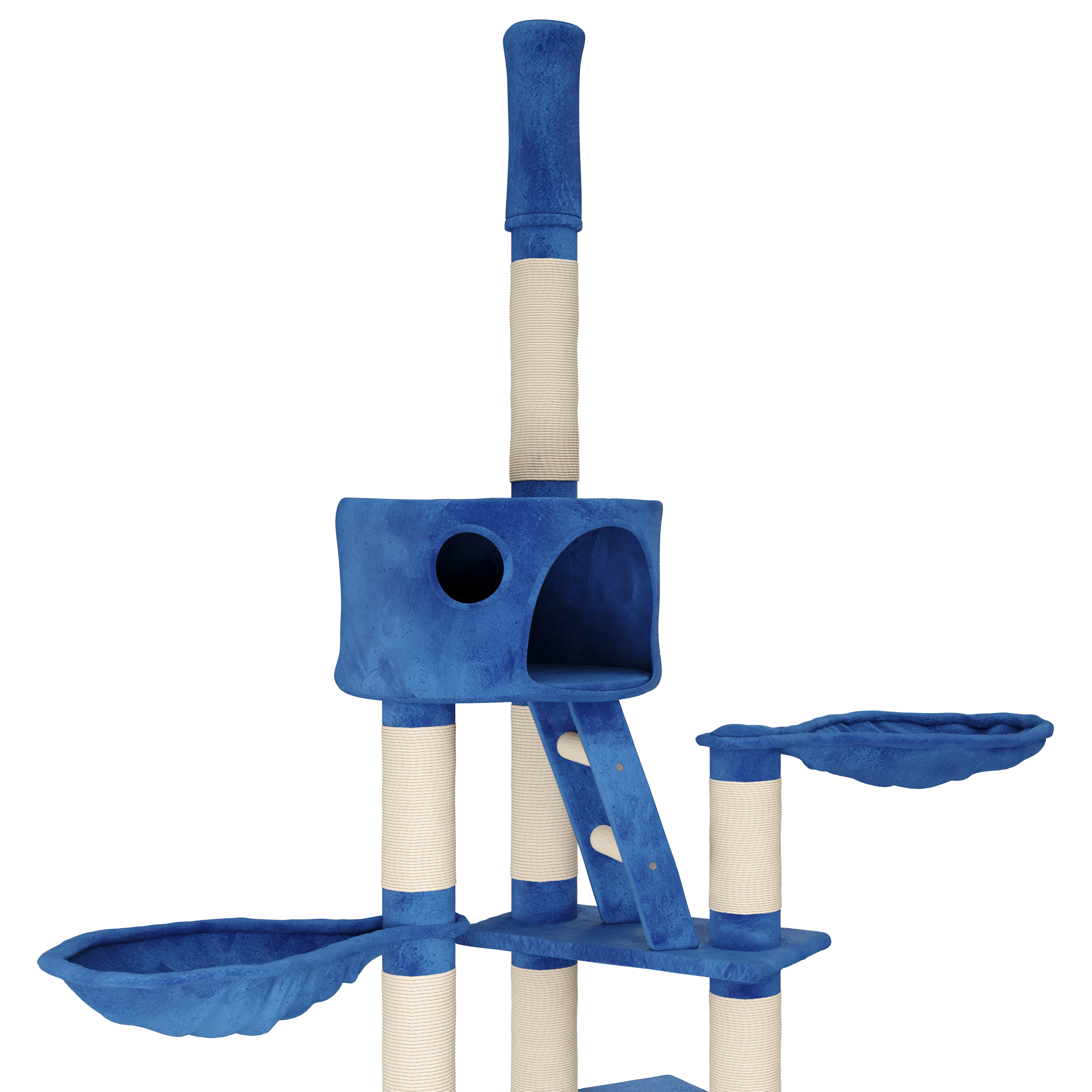 Katzenbaum FELIX 240 cm blau