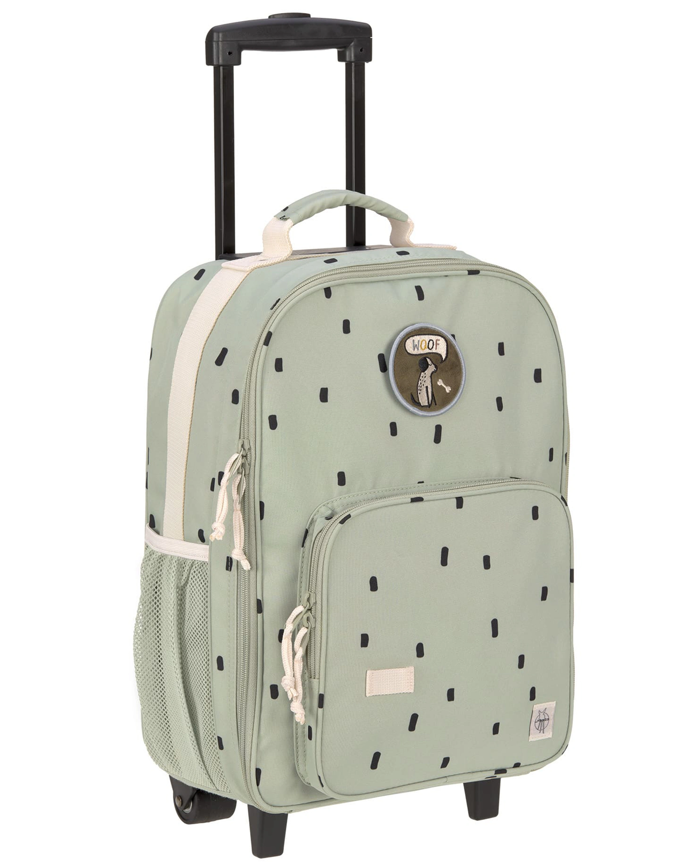 Kinder-Trolley HAPPY PRINTS (46x30x24) in light olive