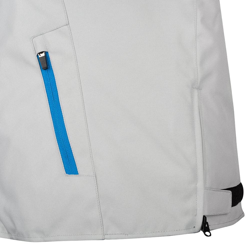 Bering - Blouson femme Lady Warwick Gris Clair / Bleu