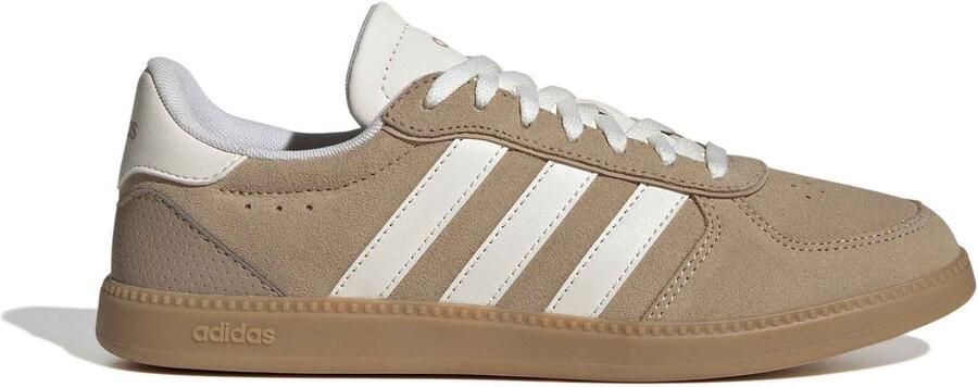 Adidas Sportswear sneakers van leer met vetersluiting model 'BREAKNET SLEEK'