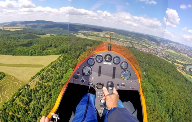 Tragschrauber Rundflug Höxter