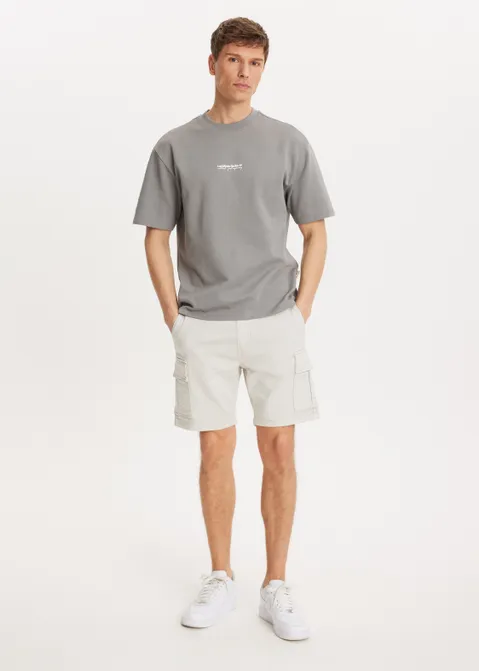 Cargo shorts met strik bruin (BRN.CL)