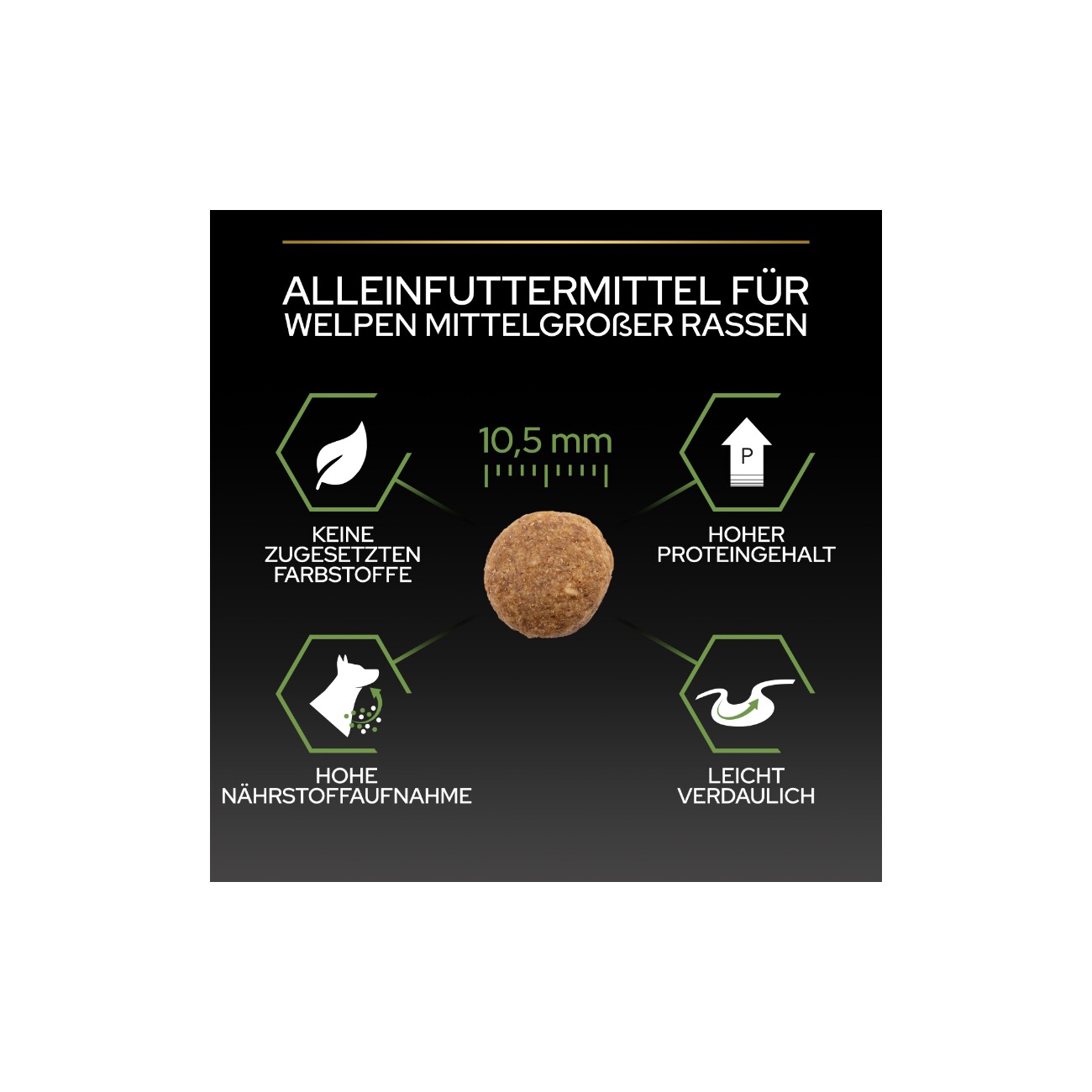 PRO PLAN Puppy Medium Healthy Start Huhn 3 kg