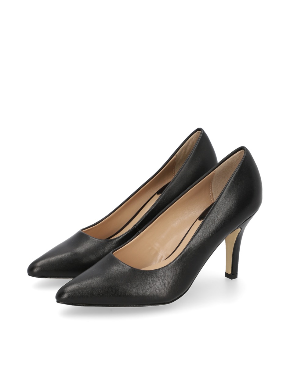 Glattleder Pumps