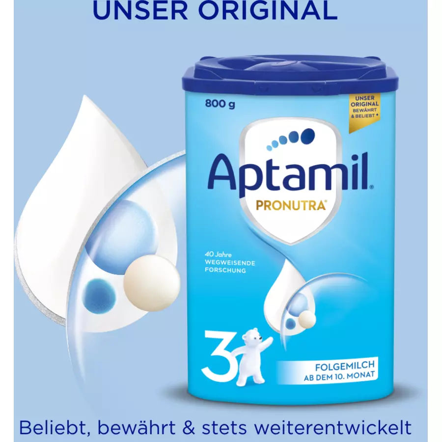 Aptamil Folgemilch Pronutra ADVANCE 3 800 g nach dem 10. Monat