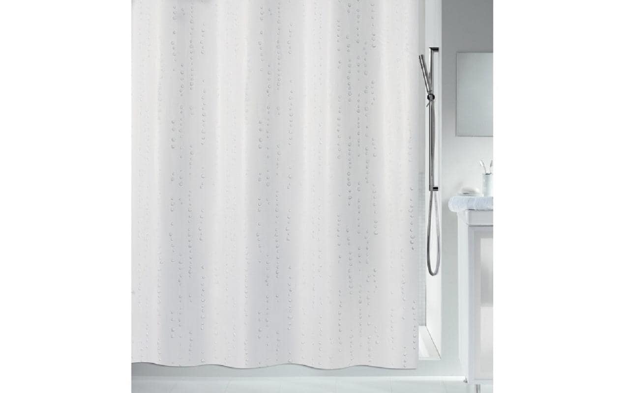 Duschvorhang Wet 180 x 180 cm, WeissAnti-Schimmel Badevorhang