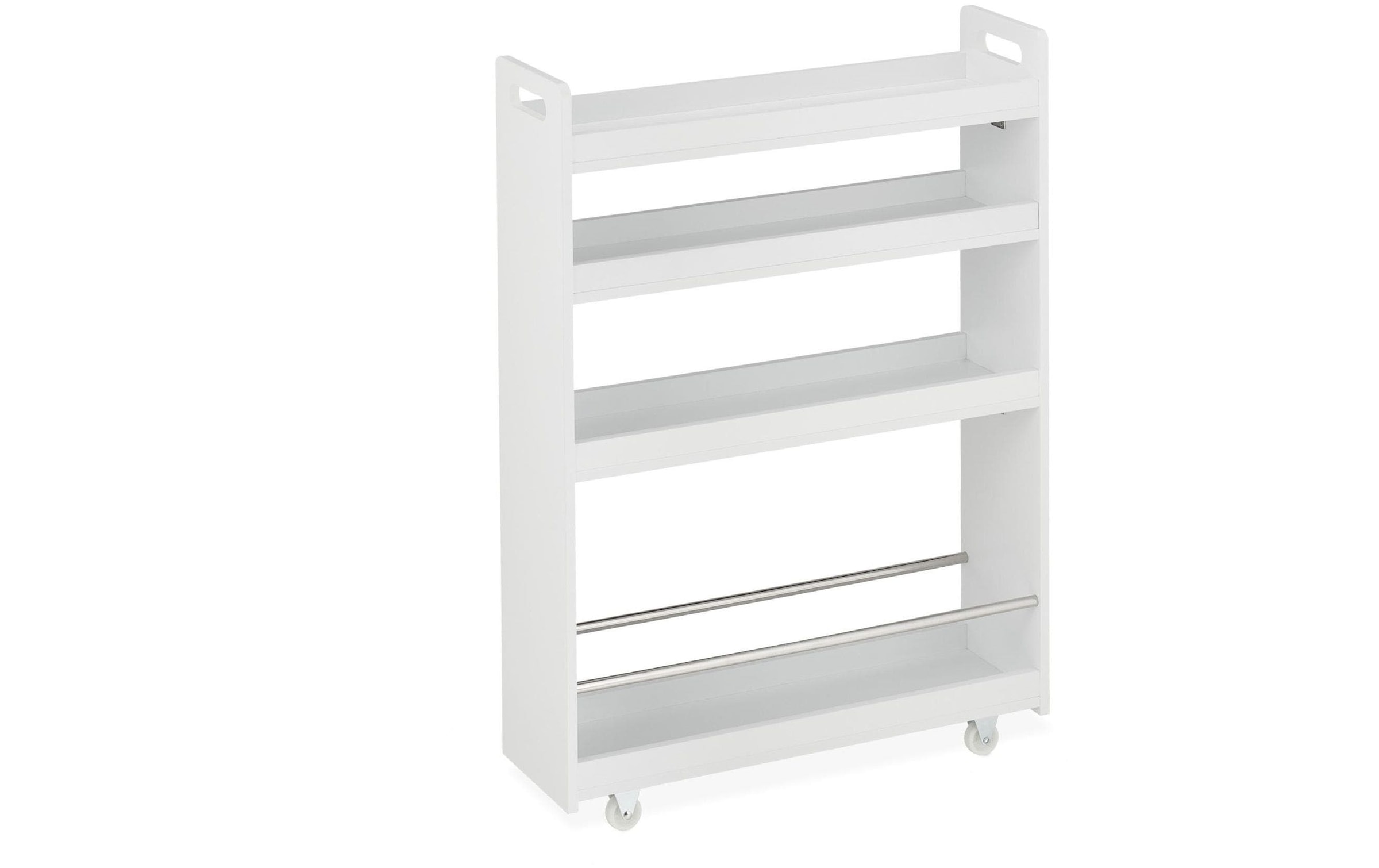 relaxdays Servierwagen »Weiss«