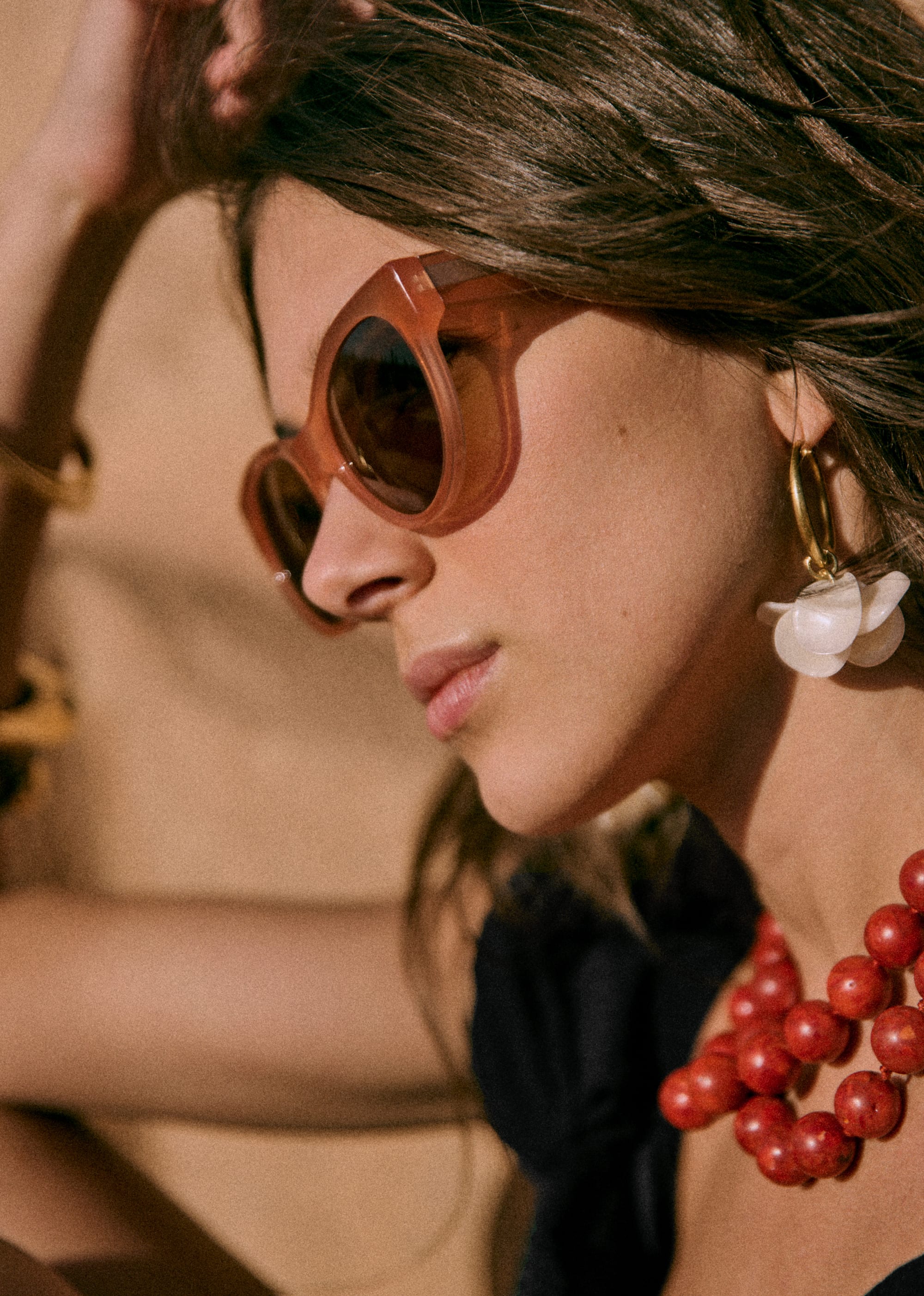 Lunettes de soleil Chiara - Blush - LES COMPOSANTES/DÉCOUVRIR 5906665