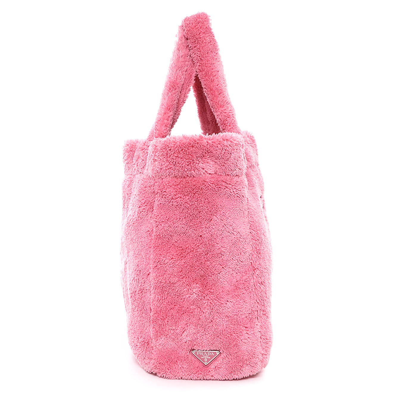Prada Sac cabas de Plage Eponge rose - Très bon état - L.40 cm
