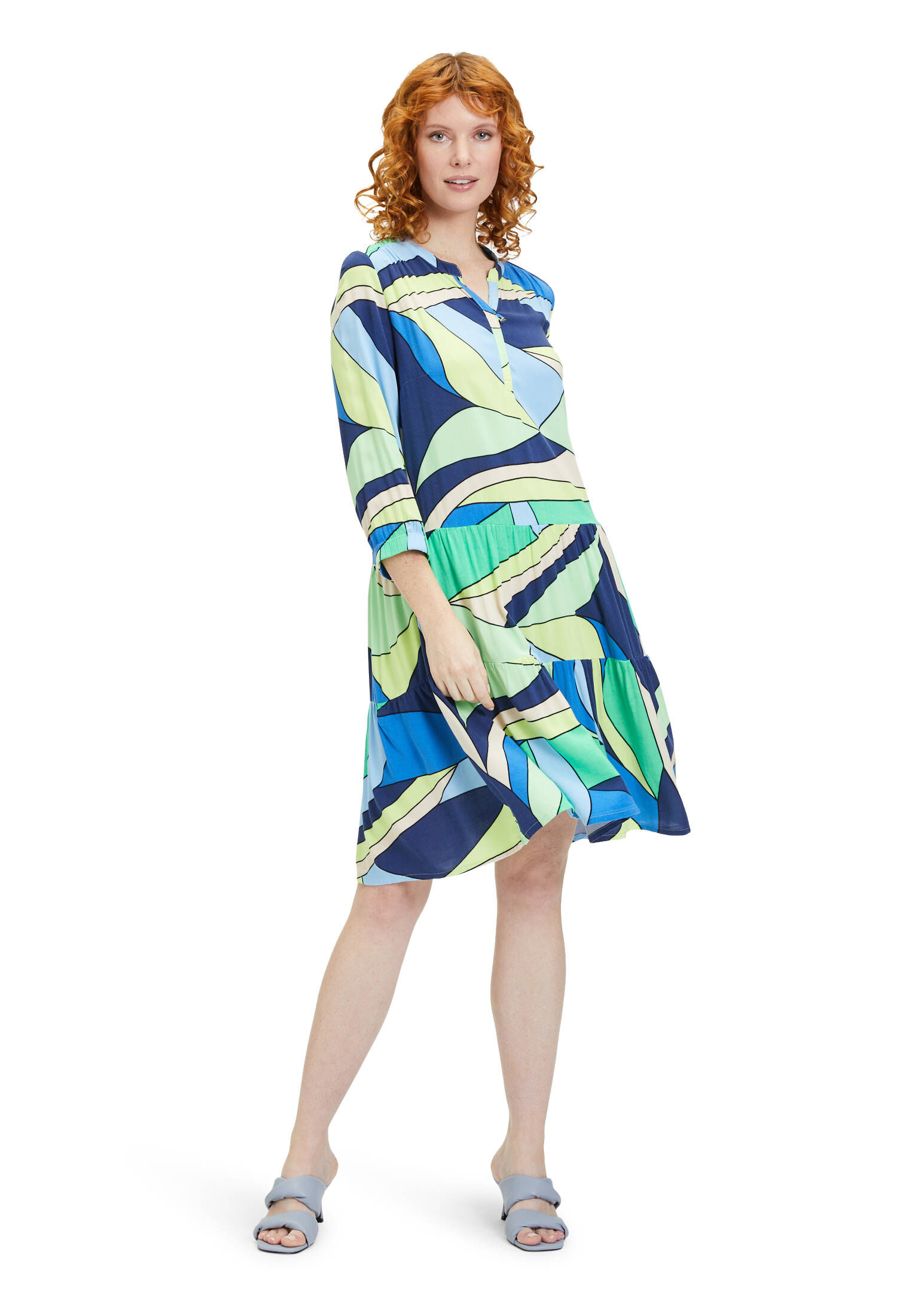 Betty Barclay| Damen Blusenkleid mit 3/4 Arm