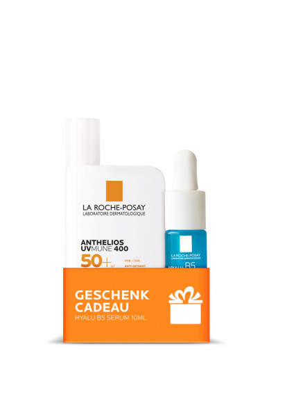 La Roche-Posay Anthelios Invisible Fluid 50ml   Mini Hyalu B5 Serum 10ml 1 Stk