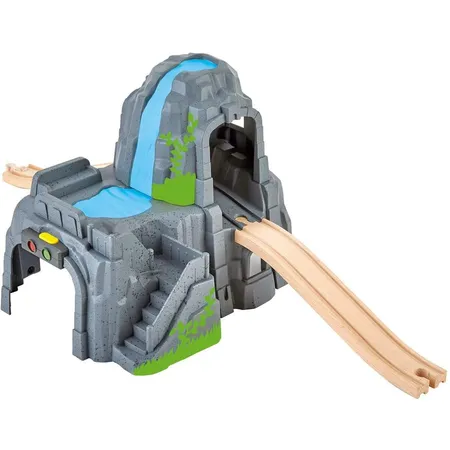 Hape E3739 Tunnelkombination mit Licht & Sound Eisenbahn-Zubehör