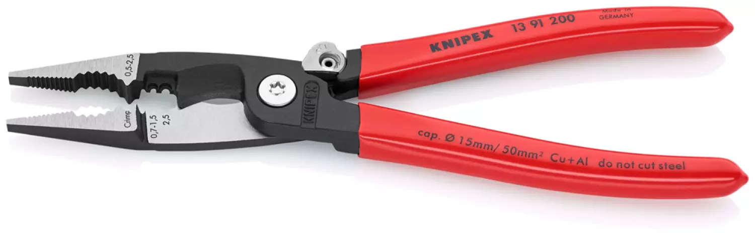 Knipex 1391200 Installatietang - Elektro - 200mm