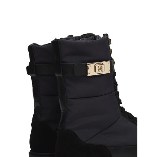 Tommy Hilfiger Biker Støvler, Black, 42