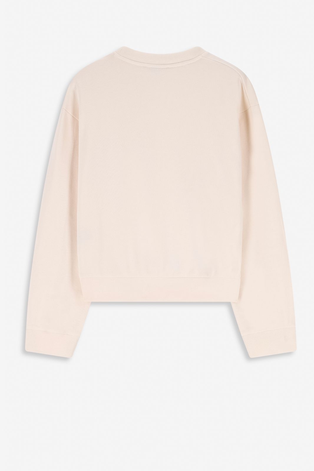 Witte sweater met strik